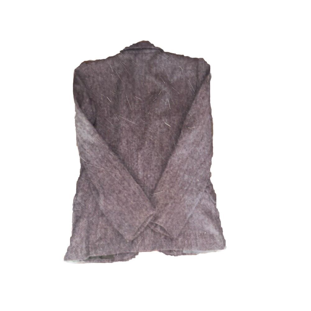 TJ Scott New York  Wool Blazer made in Poland vintage Maroon & Gray Sz 3/4 Women - Picture 6 of 9